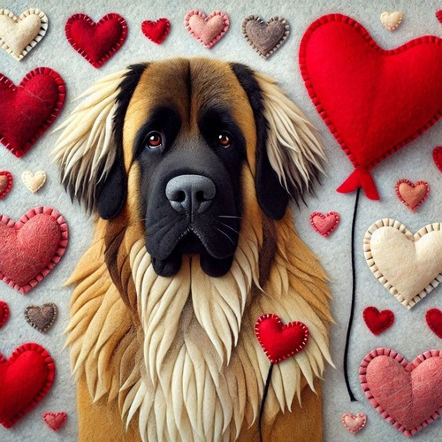 Luxury leonberger birthday - luxury,