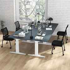 Office Reception Chairs Armless Waiting Room Chair with Wheels Set of 2