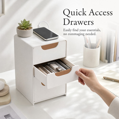 Plastic drawer storage - plastic, 3