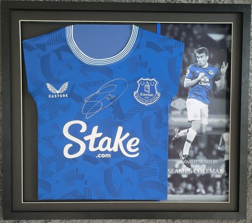 Seamus coleman signed shirt - seamus,