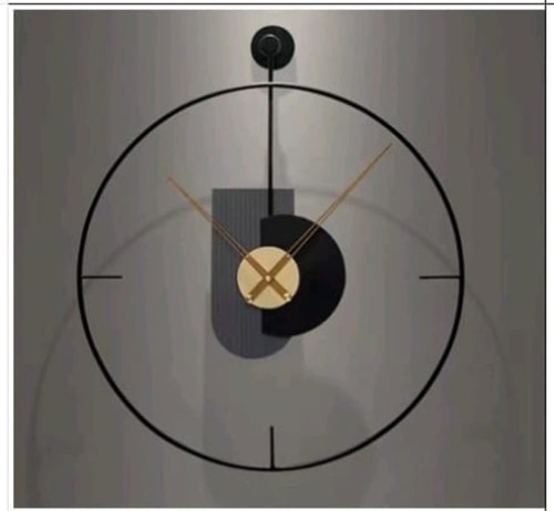 Hanging wall clock - hanging,