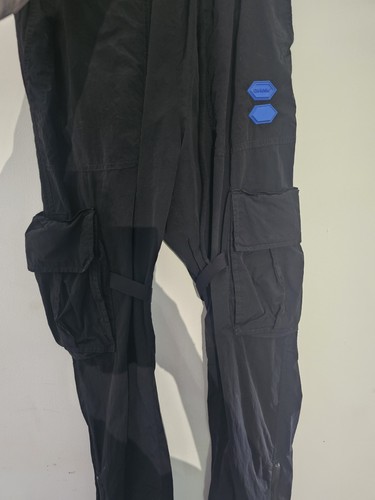 Off white parachute pants - off,