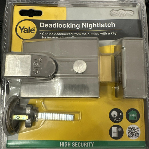 Yale p89 chrome deadlocking - yale,