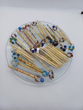 SUCCESS TO THE LACE PILLOW  19TH CENTURY LACE BOBBINS AND 33 BOBBINS