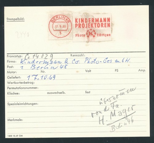 S2440 francotyp afs master - francotyp,