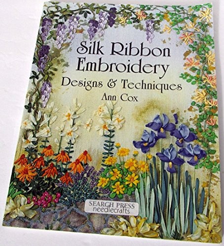 Silk ribbon embroidery - silk,
