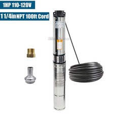 1HP 4" Deep Well Submersible