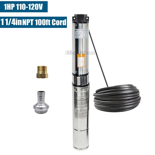 1hp deep well submersible - deep,