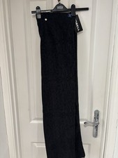 ROBELL Black Stretch Brocade