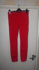 Hudson Los Angeles Super Skinny Jeans S27 (red) 