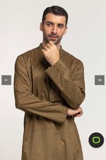 Designer Gul Ahmed Jacquard Kurta Kameez Size Small Pakistani Eid Wear Khaadi