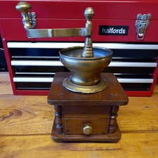 Vintage Wooden Coffee Grinder