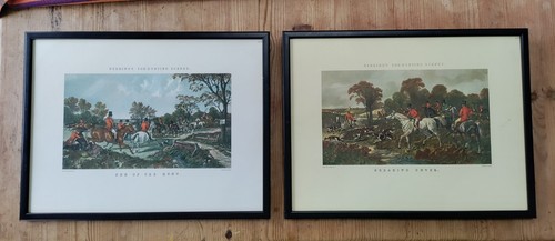 Herrings fox hunting - (framed)herrings,