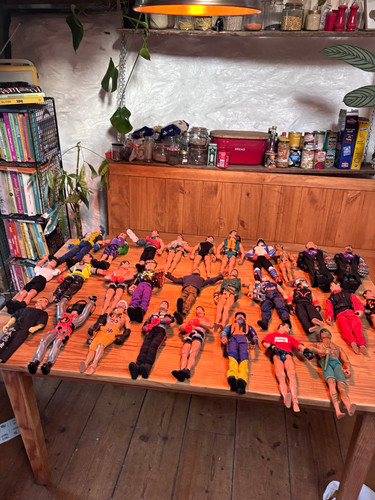 Action man matchbox - man,
