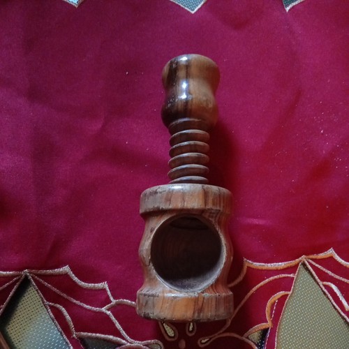 Wooden nut cracker - nut, olive