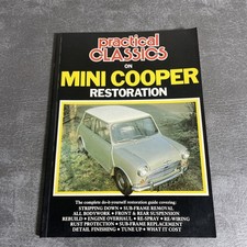 Practical Classics On Mini Cooper Restoration. Pre Owned 