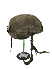 Russian Army 6B47 combat Helmet - used in combat and damaged