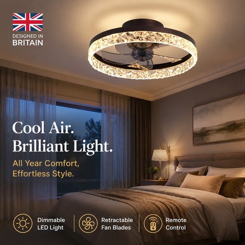 Fan light led ceiling - fan,