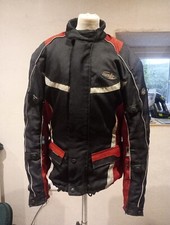 RST Motorcycle Pro Series Adventure Men's Black Textile Bike Jacket Size S UK 