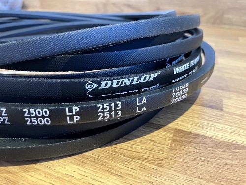 Dunlop white flash belt - white,
