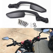10MM Black Motorcycle Rearview