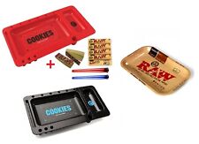 ROLLING tray SKINNING UP SET SMOKING ASHTRAY PAPERS ROACH CARD GIFT SKIN BOX