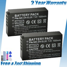 2x EN-EL20 Battery for Nikon 1