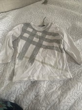 Burberry 18 Month Baby Long Sleeved Top