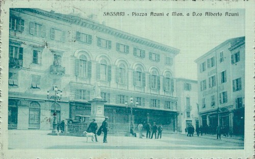 Sassari piazza azuni and - azuni,