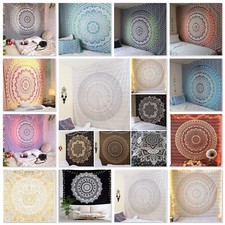 Indian Ombre Tapestry Wall Hanging Mandala Hippie Bedspread Bohemian Gypsy Cover