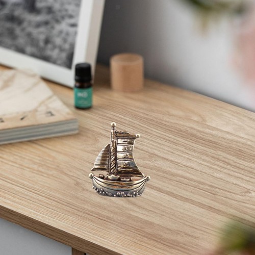 Boat miniature figurine small - boat,