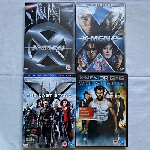 Men film dvd bundle - x-men, 4-film