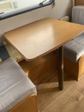 Caravan / Motorhome Side Dinette Table with wall bracket 