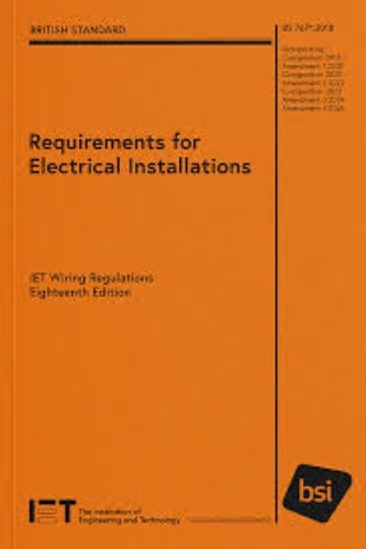 Iet wiring regs 18th edition - regs,