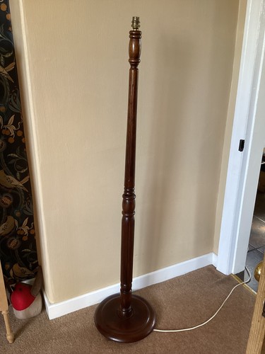 Lovely vintage wooden standard - lovely,