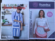 2 Sewing Patterns Aprons Daily