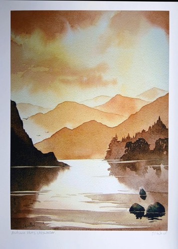 Autumn ullswater lake - ,