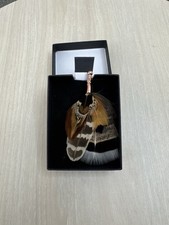 Handcrafted Feather Brooch – Unique Mixed Natural Feathers – Gift Boxed