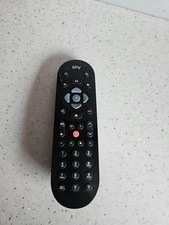 Sky Q Remote Control Black Non Voice Control