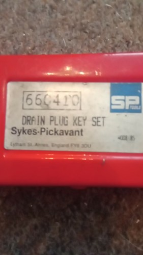 Sykes pickavant drain plugs - sykes,