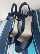 Navy Sandals From debut At Debnahams Size 8/41