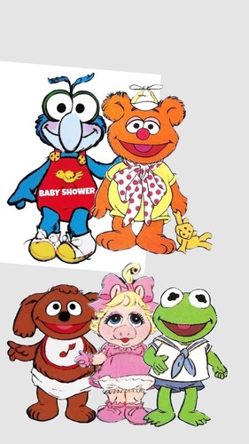 Handmade retro muppet babies - retro,