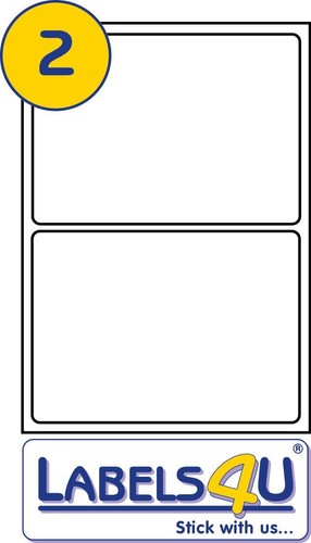 100 sheets labels 2 - sheets, of