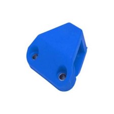 Apico Trials Chain Tensioner Pad Angled Blue with bonus valve seals