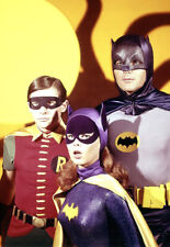 Batman Robin and Bat girl Poster Print