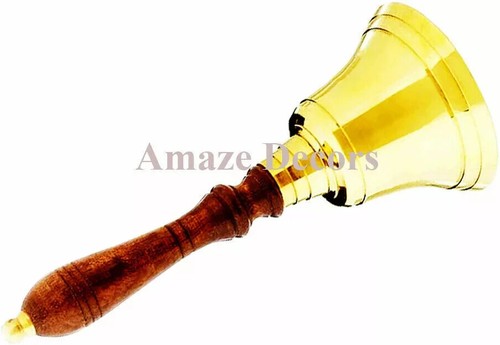 Polished brass wood teachers - wood,