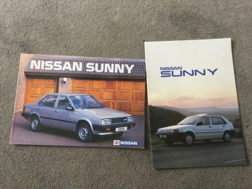 Nissan sunny brochures - sunny,