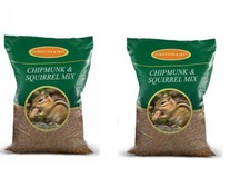 12.5KG OR 25KG SQUIRREL & CHIPMUNK FOOD-FEED - JOHNSTON AND JEFF