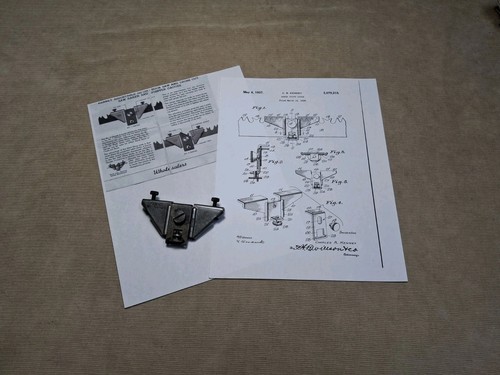 Kenney patented crosscut cross - patented,
