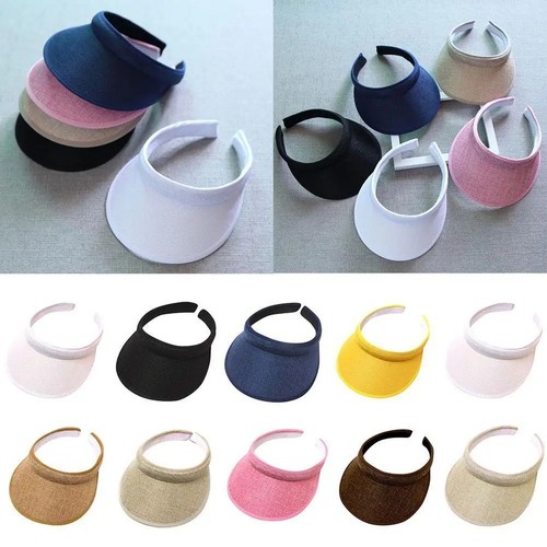 Unisex cotton linen sun - cotton, visor